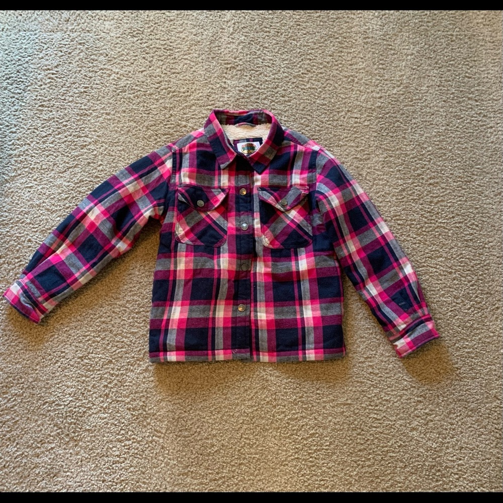 Kids fleece lined jacket. Bass pro shop outdoor kids